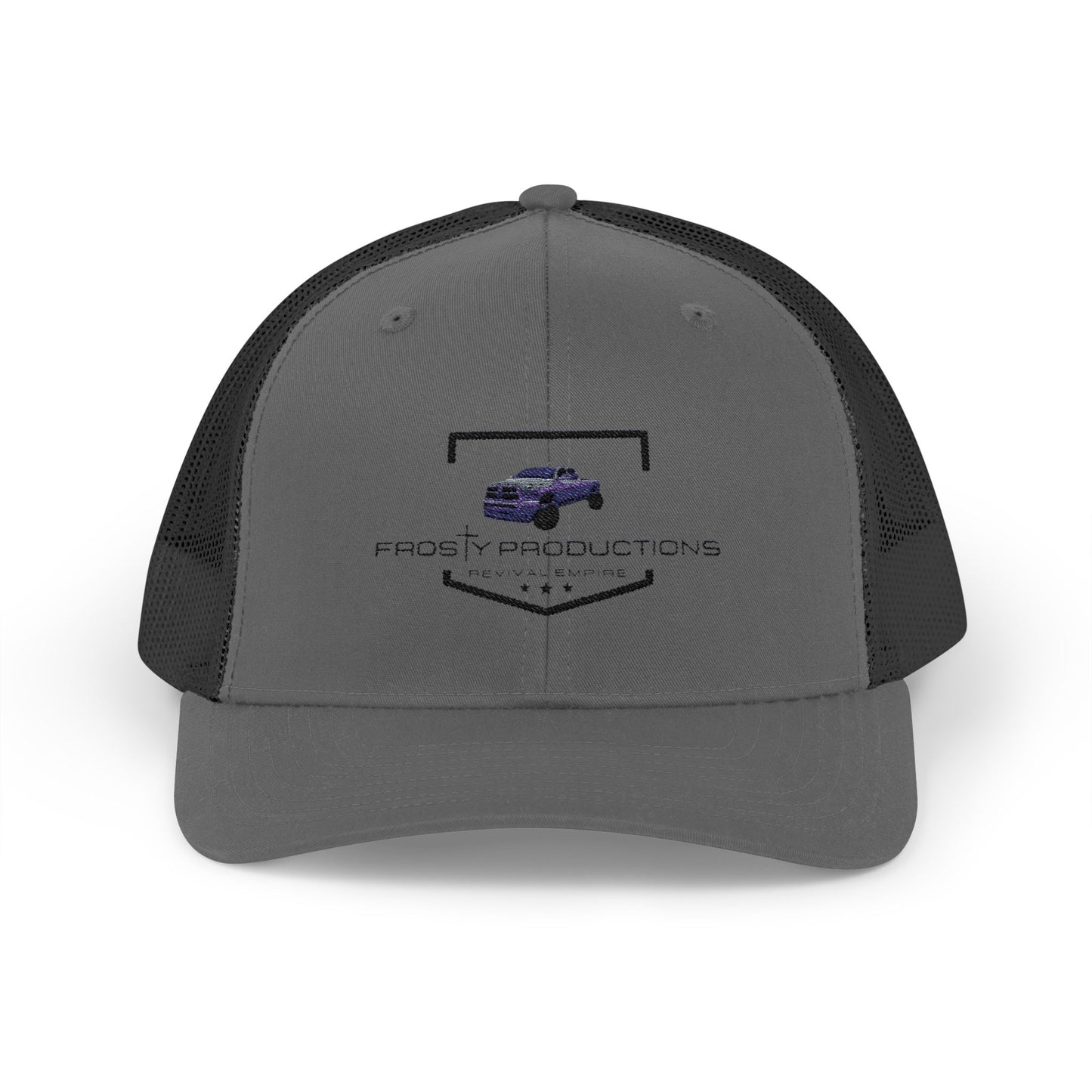 Frosty Productions Embroidered Snapback Trucker Cap