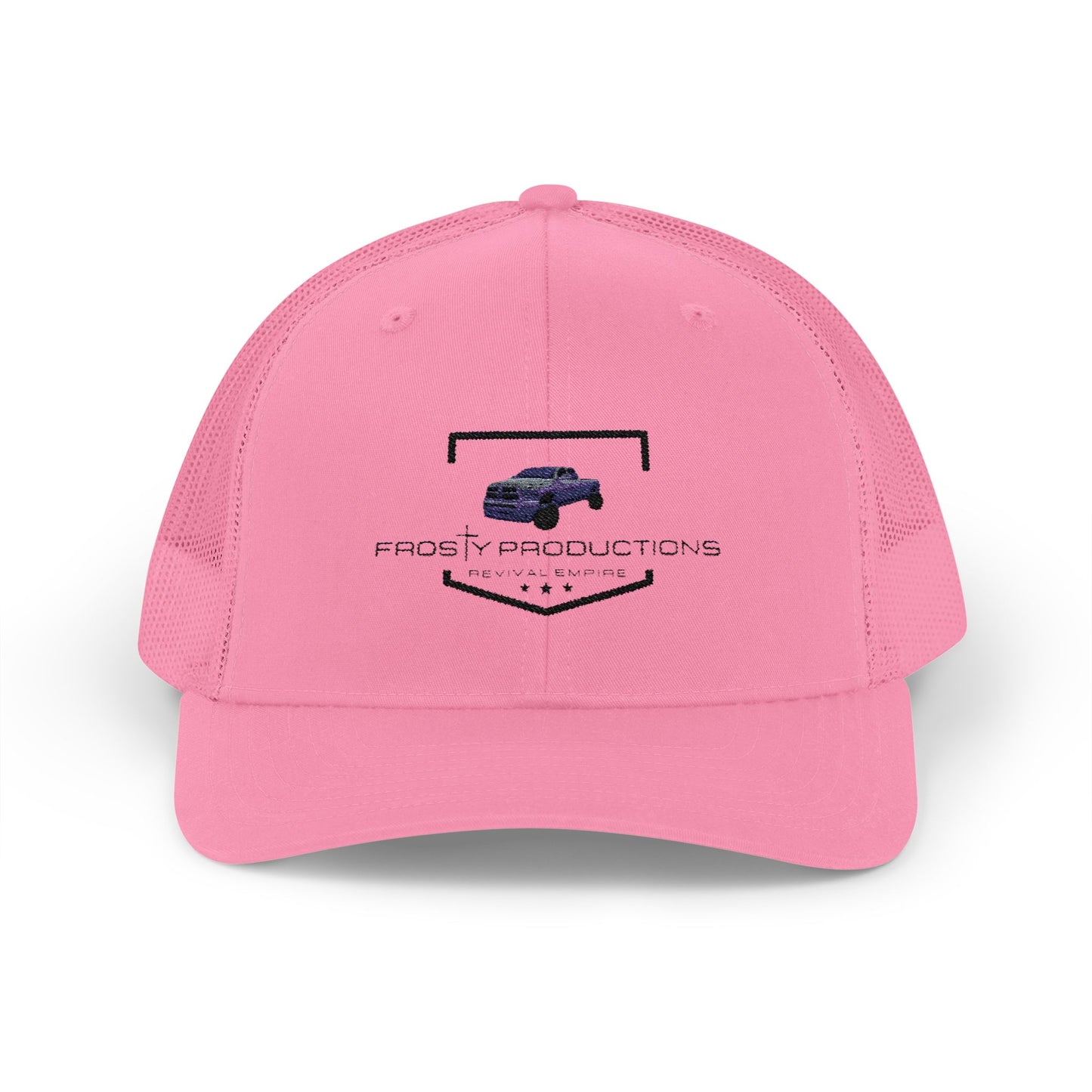Frosty Productions Embroidered Snapback Trucker Cap