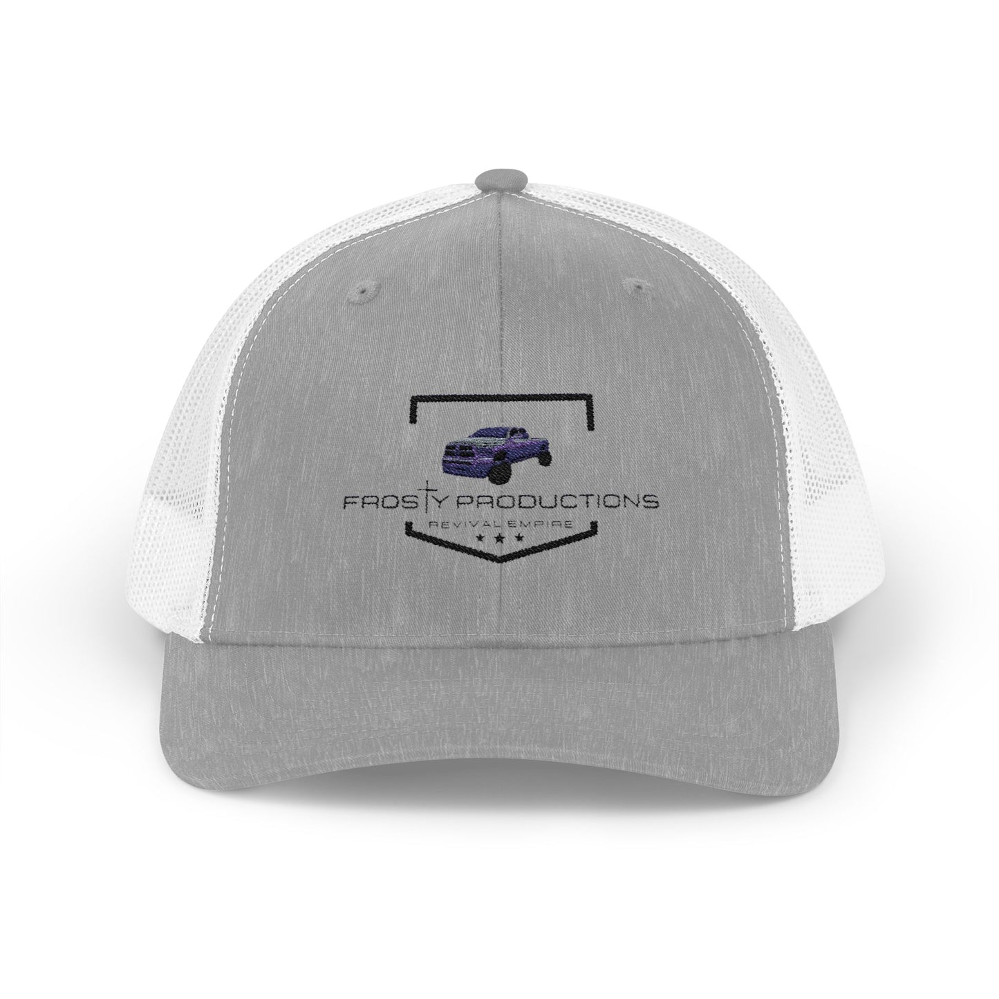 Frosty Productions Embroidered Snapback Trucker Cap