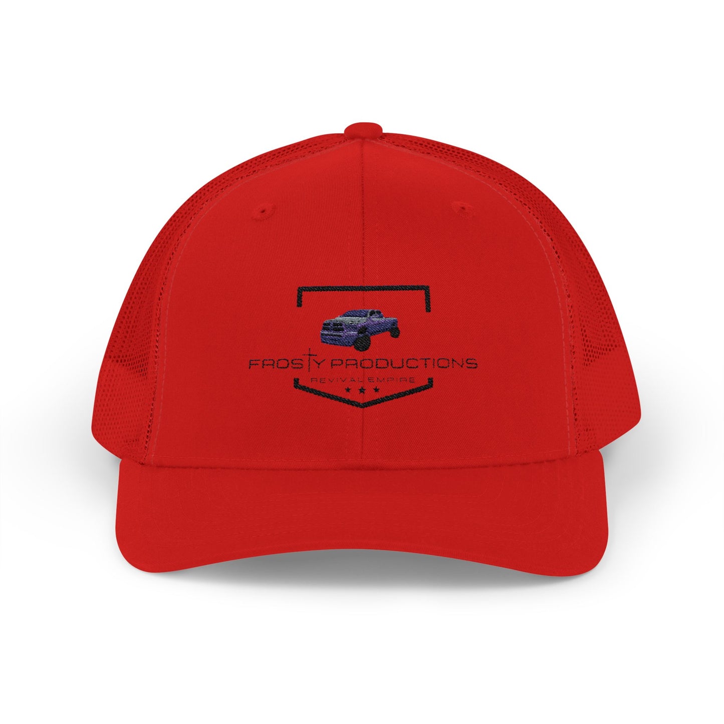 Frosty Productions Embroidered Snapback Trucker Cap