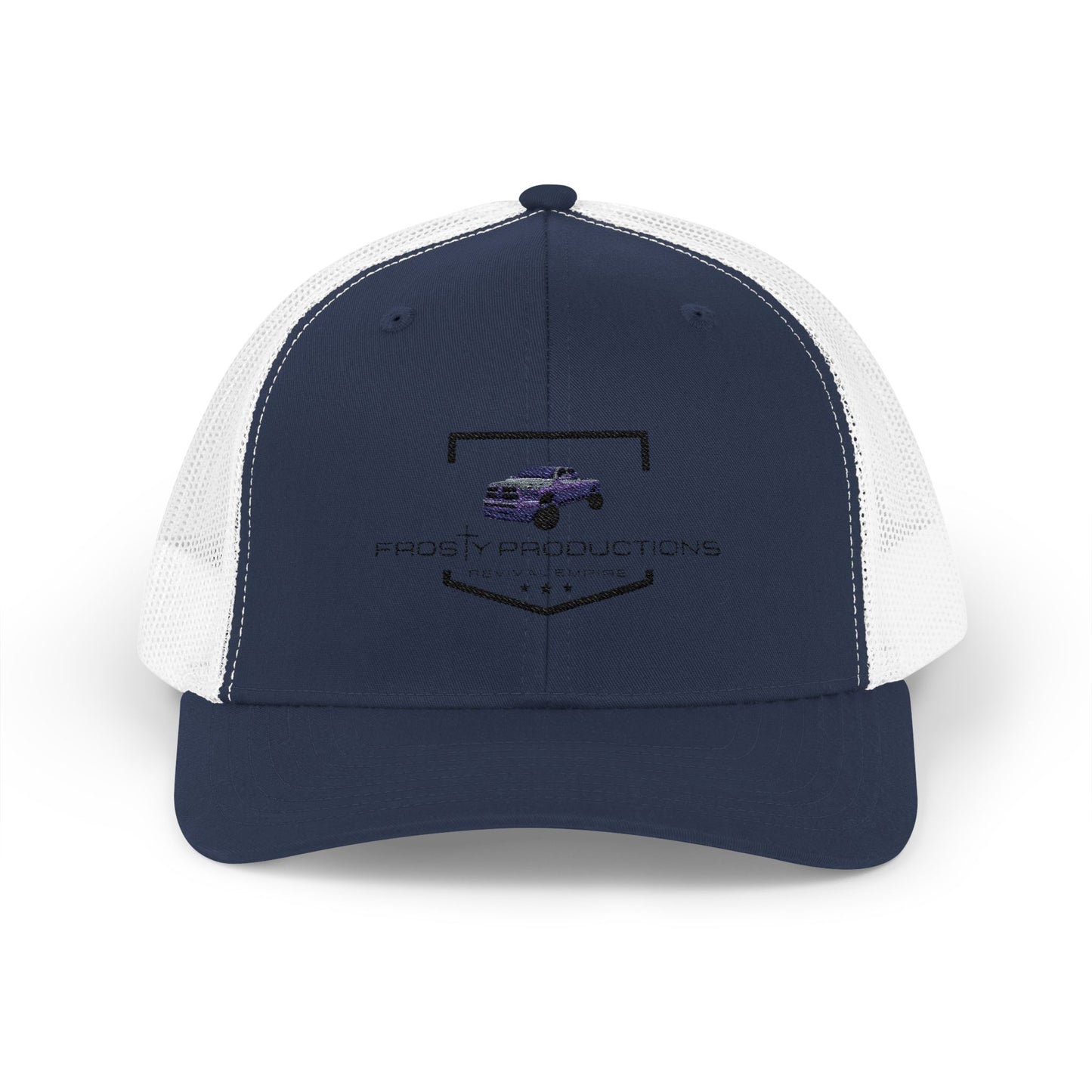 Frosty Productions Embroidered Snapback Trucker Cap