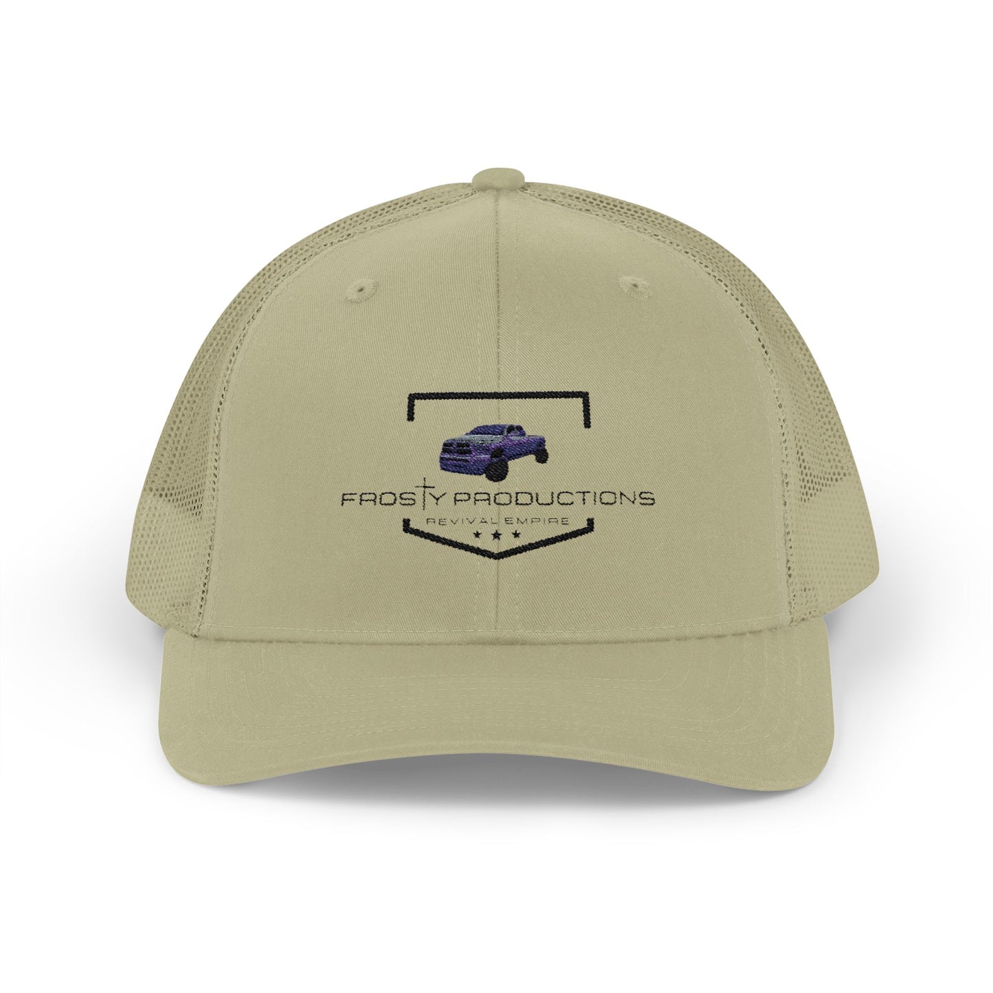 Frosty Productions Embroidered Snapback Trucker Cap