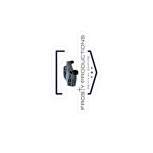 Frosty Productions logo Vinyl Decal
