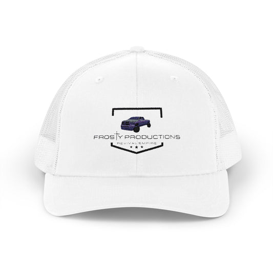 Frosty Productions Embroidered Snapback Trucker Cap